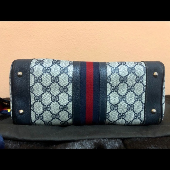 Auth. Vintage Gucci Boston bag - Picture 7 of 13